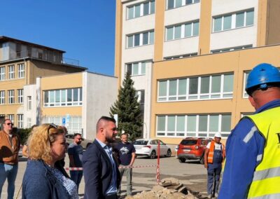 Parkovisko Komenského – priebeh rekonštrukčných prác